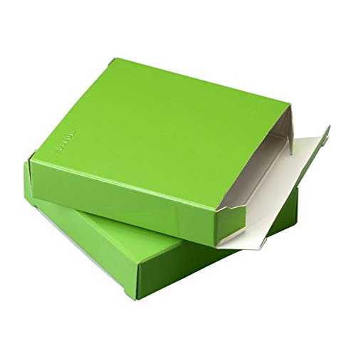 Mopec e471.39 – Box quadratisch aus Lack grün, Pack 25 Stück von Mopec