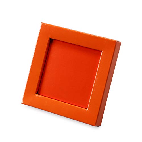 Mopec e541.09 – Box quadratisch Typ Rahmen Lack Orange, 25-er Pack von Mopec