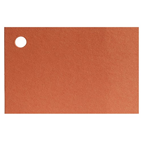 Mopec x2.09 – Karte orange mit Lochung, 100-er Pack von Mopec