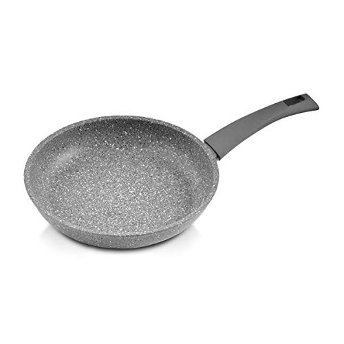 MOPITA ROCIA VIVA Antihaft-Pfanne Ø24 cm Bratpfanne für alle Herdarten (keine Induktion), mehrschichtig, antihaftbeschichtet, 5-lagig, kratzfest, Griff, SoftTouch, Made in Italy von MOPITA SMART LIVING