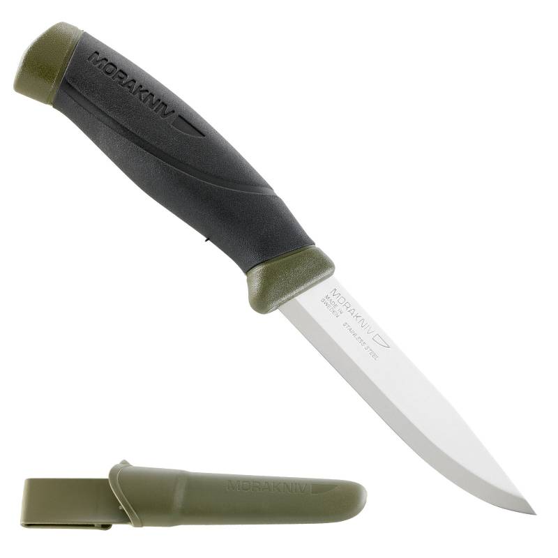 MORA Companion Messer Gürtelmesser Fischmesser Jagdmesser Taschenmesser 6 Farben-oliv von Mora of Sweden