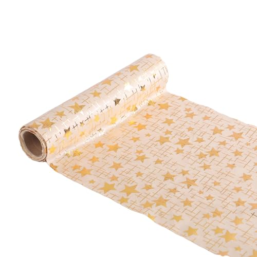 1 Rolle Weihnachts-Esstischmatten-Set, Muster, Tischdekoration, Schutzmatten, Tischdecke für Mahlzeiten, Weihnachten, Plüsch-Tischläufer 1 Rolle Weihnachts-Esstischmatten-Set, Muster, Tischdekoration, Schutzmatten, Tischdecke für Mahlzeiten, Weihnachten, Plüsch-Tischläufer von Morain