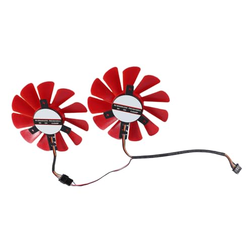 2PCS Advanced Cooling Lüfter Mit 4Pin Und LED Effekten FDC10U12S9C Für Gaming Rigs Und Overclocker von Morain