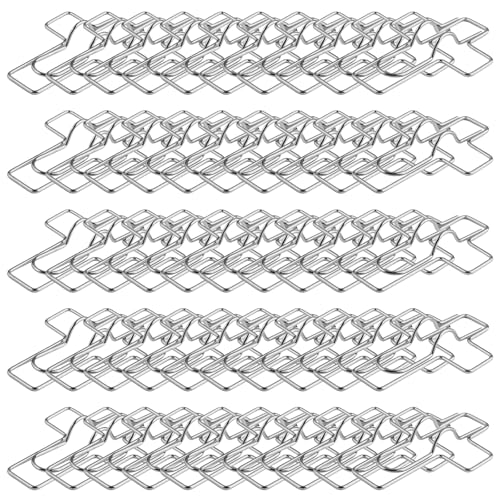 50 Stück Kreuze, Büroklammern, Metallbinder, Kreuze, Klammern, Papierklemmen für Büro, Schule, Studium, Dokumente und Notizen, Ordner, Büroklammern, Klemmen 50 Stück Kreuze, Büroklammern, Metallbinder, Kreuze, Klammern, Papierklemmen für Büro, Schule, Studium, Dokumente und Notizen, Ordner, Büroklammern, Klemmen von Morain