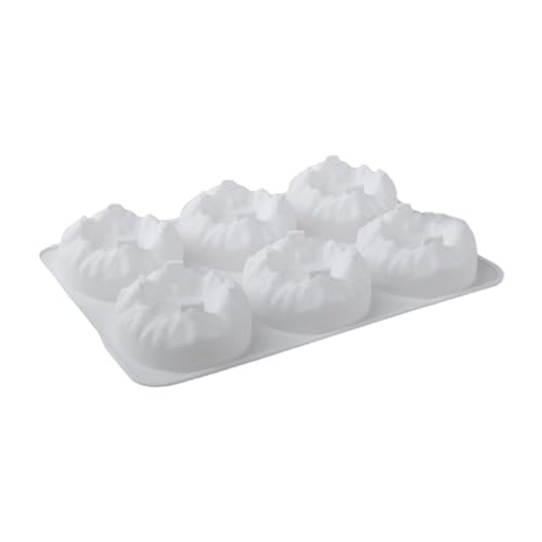 6 Löcher Flexible Silikon Backformen Bergform Schokoladenform Silikontextur Für Handgemachtes Gebäck Geeignet 6 Löcher Flexible Silikon Backformen Bergform Schokoladenform Silikontextur Für Handgemachtes Gebäck Geeignet von Morain
