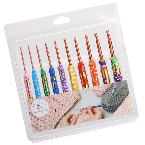 9/10 PCs 2.0-6 5 Mm Häkelnadel Set Buntes Häkeln Haken Multifunktional Stricknadelhäkeln Für Handwerk von Morain