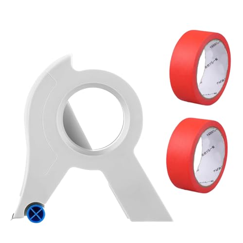 Abdeckband- und Klebebandspender-Set, 3,5 cm x 22 m, Dekoration mit Maler-Applikator für Heimdekoration, Abdeckspender Abdeckband- und Klebebandspender-Set, 3,5 cm x 22 m, Dekoration mit Maler-Applikator für Heimdekoration, Abdeckspender von Morain