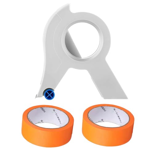 Abdeckband- und Klebebandspender-Set, 3,5 cm x 22 m, Dekoration mit Maler-Applikator für Heimdekoration, Abdeckspender Abdeckband- und Klebebandspender-Set, 3,5 cm x 22 m, Dekoration mit Maler-Applikator für Heimdekoration, Abdeckspender von Morain
