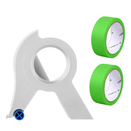 Abdeckband- und Klebebandspender-Set, 3,5 cm x 22 m, Dekoration mit Maler-Applikator für Heimdekoration, Abdeckspender Abdeckband- und Klebebandspender-Set, 3,5 cm x 22 m, Dekoration mit Maler-Applikator für Heimdekoration, Abdeckspender von Morain