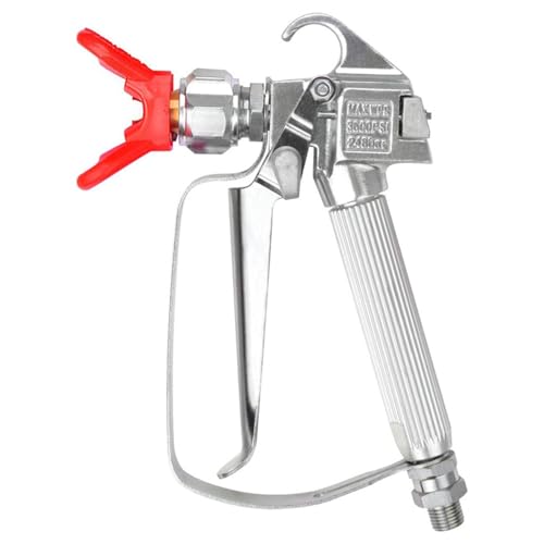 Airless Farbsprüher Hochdruck 3600PSI mit 515 Düsenspitze für Außenfarbe/Grundierung mit Drehgelenk Airless-Farbsprüher von Morain