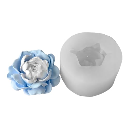 Blumen-Silikonformen für Epoxidharz, Seife, einfaches Entformen, Blumenform, Silikon, Blumen-Bastelform von Morain