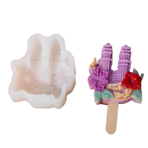 Blumeneisformen Silikonbahn Des Machers Silikoneis Maker Silikontextur Eiswerkzeug Für Eiscreme von Morain
