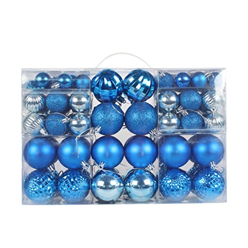 Bunte Weihnachtskugeln, 100 Stück/Box, Baumkugeln, Box, Verpackung, Baumdekoration, hängende Weihnachtskugel-Ornament Bunte Weihnachtskugeln, 100 Stück/Box, Baumkugeln, Box, Verpackung, Baumdekoration, hängende Weihnachtskugel-Ornament von Morain