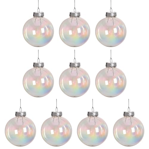 Dekorative Weihnachtskugel für Haustiere, hochtransparent, hohl, bunt, Baum, dekorative Kugeln, Dekoration, hohl, Deckenanhänger, Mittelstück Dekorative Weihnachtskugel für Haustiere, hochtransparent, hohl, bunt, Baum, dekorative Kugeln, Dekoration, hohl, Deckenanhänger, Mittelstück von Morain