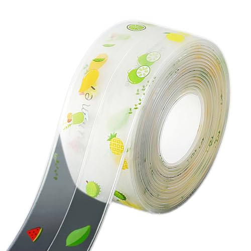 Dichtungsband, transparent, selbstklebend, für Küche, WC, Badezimmer, Badewanne, Waschbecken, Haken von Morain