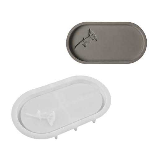Einzigartige Silikonform Party Serviertablettsform Elliptische Form Künstlerische Tabletts Form Für Die Dekoration Und Veranstaltung Zu Hause Geeignet von Morain