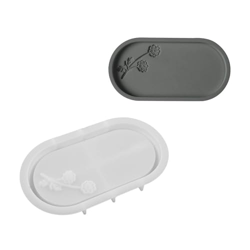 Einzigartige Silikonform Party Serviertablettsform Elliptische Form Künstlerische Tabletts Form Für Die Dekoration Und Veranstaltung Zu Hause Geeignet von Morain