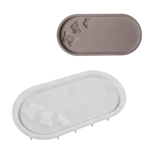 Einzigartige Silikonform Party Serviertablettsform Elliptische Form Künstlerische Tabletts Form Für Die Dekoration Und Veranstaltung Zu Hause Geeignet von Morain