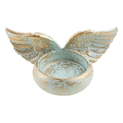 Engel Kerzenhalter Harz Statue Home Dekoration Gebete Kerzenstick Für Home Wedding Christmas Memorial Geschenke Engel Kerzenhalter von Morain