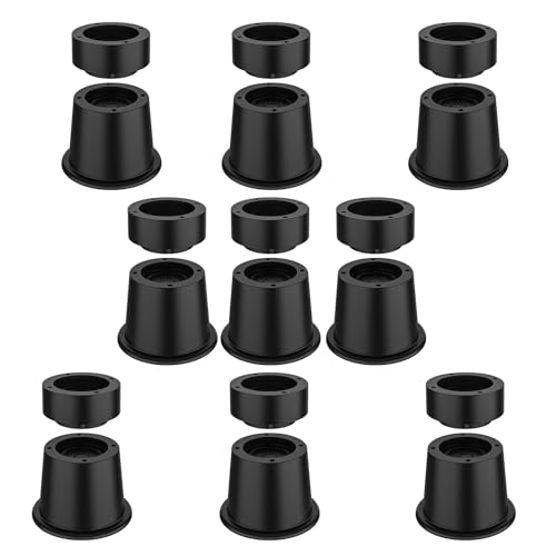 Extra hohe 5,1 cm große Bettmöbelerhöhungen, tragbar, stabiles Gummi für Sofa, Couch, Tisch, Bettbeine, Aufzüge, Bettheber, Erhöhungs-Set Extra hohe 5,1 cm große Bettmöbelerhöhungen, tragbar, stabiles Gummi für Sofa, Couch, Tisch, Bettbeine, Aufzüge, Bettheber, Erhöhungs-Set von Morain