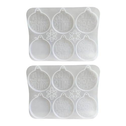 Festliche Silikonformen, Harzguss zum Basteln, schöner Weihnachtsbaumschmuck, nicht verformbar, wiederverwendbare Silikonform Festliche Silikonformen, Harzguss zum Basteln, schöner Weihnachtsbaumschmuck, nicht verformbar, wiederverwendbare Silikonform von Morain