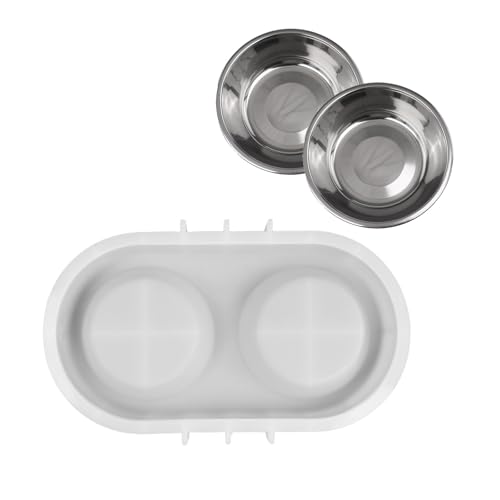 Flexible Silikonform für Futternäpfe, lebensmittelecht, kreative Katzen- und Hunde-Schablone, handgefertigte Projekte, wiederverwendbare Silikonform von Morain