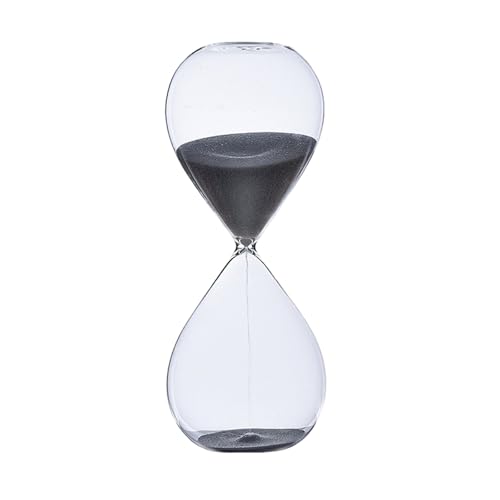 Glas 60 Minuten Sandtimer 1 Stunden Sandglas Sandglas Timer Für Schüler Lehrer Und Büro Verwenden Sandtimer von Morain
