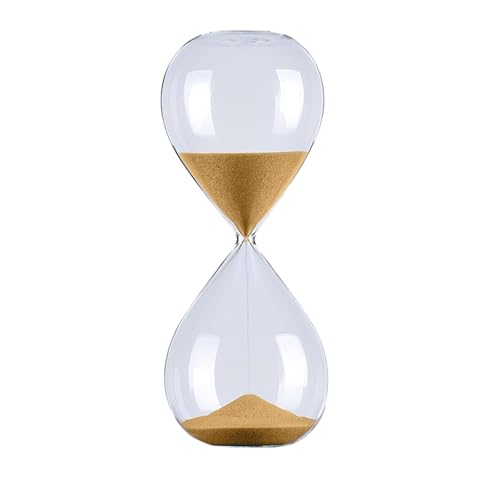 Glas 60 Minuten Sandtimer 1 Stunden Sandglas Sandglas Timer Für Schüler Lehrer Und Büro Verwenden Sandtimer von Morain