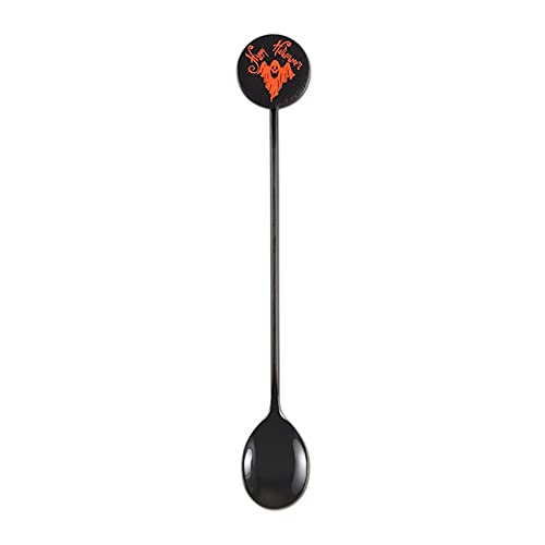 Halloween-Kaffee-Rührlöffel, Dessert, Salat, Gabel, kleiner Süßigkeitenlöffel, Edelstahlgeschirr, Küchenzubehör, Dessertgabeln, Löffel, klein Halloween-Kaffee-Rührlöffel, Dessert, Salat, Gabel, kleiner Süßigkeitenlöffel, Edelstahlgeschirr, Küchenzubehör, Dessertgabeln, Löffel, klein von Morain