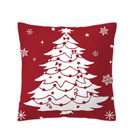 Heimdekorationskissenbezüge, weihnachtliches Muster, weiche Kissenbezüge, 1 Stück, Sofa-, Bett-, Stuhl-Zubehör Heimdekorationskissenbezüge, weihnachtliches Muster, weiche Kissenbezüge, 1 Stück, Sofa-, Bett-, Stuhl-Zubehör von Morain