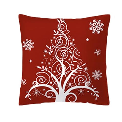 Heimdekorationskissenbezüge, weihnachtliches Muster, weiche Kissenbezüge, 1 Stück, Sofa-, Bett-, Stuhl-Zubehör Heimdekorationskissenbezüge, weihnachtliches Muster, weiche Kissenbezüge, 1 Stück, Sofa-, Bett-, Stuhl-Zubehör von Morain