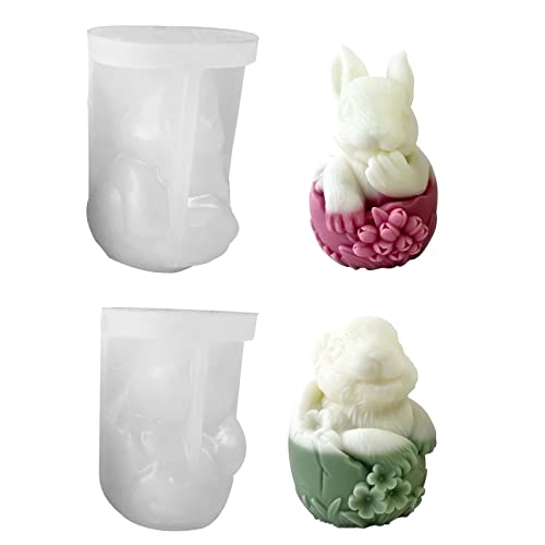 Kaninchenform Kerze Silikonform Für Handgefertigte Schreibtischdekorationen Gips Epoxidharz Kerze Silikon Backform Kaninchenform Kerze Silikonform Für Handgefertigte Schreibtischdekorationen Gips Epoxidharz Kerze Silikon Backform von Morain