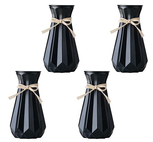 Keramik Look Plastikblütenhalter Mit Natürlicher Textur Für Wohnzimmer Schlafzimmer Oder Bürodisplay 4PCS Büro Schreibtisch Vasen Geeignet von Morain