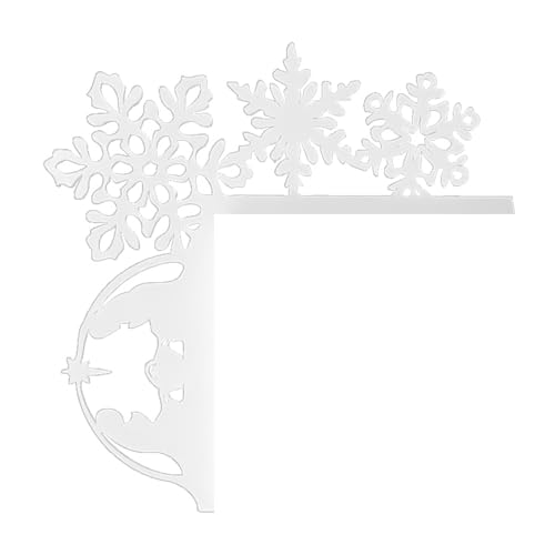 Kreative Weihnachts-Wanddekoration, Metall-Türrahmen-Schild, Metall-Topper, Dekorationen für Wohnzimmer/Schaufensterdekorationen Kreative Weihnachts-Wanddekoration, Metall-Türrahmen-Schild, Metall-Topper, Dekorationen für Wohnzimmer/Schaufensterdekorationen von Morain