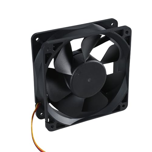 Kühllüfter Mit Warnungsfunktion MMF 12D24DSRP1 12x12cm 12 Cm Lüftergeschwindigkeitsmessung Für Computer/Server Überhitzung Schutz von Morain