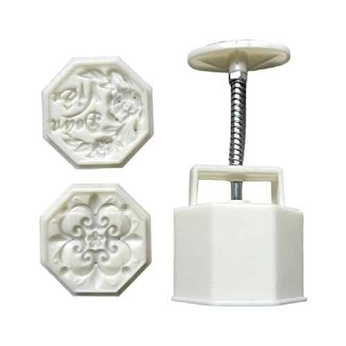 Kunststoff Mooncake Form Mooncake Stempel Mooncake Werkzeuge Für Kreative Fenstergitter Form Von Mooncake Formen Für Mittherbstfest Gebäck Tools Set von Morain