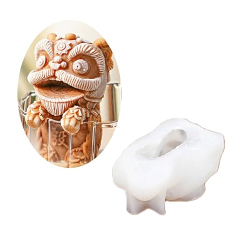 Large 3D Animal Ice Cubes Tablett Silikon Animal Ice Cubes Tablett Große Kapazitätsform Für Whiskys Cocktails Säfte von Morain