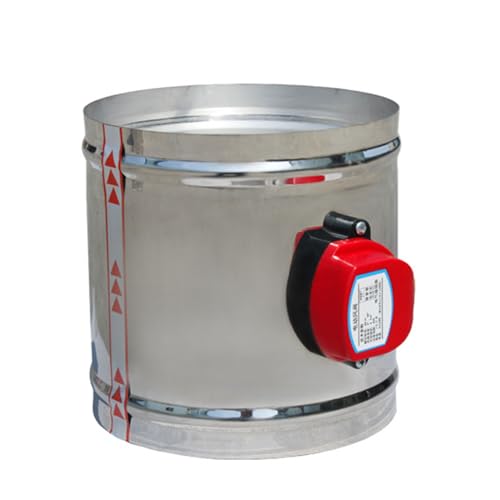 Morain 220 V AC Elektrische Luftdämpferventile Stahl Luftmengen Steuerventile Motorisierte Luftkanalventile Einfach von Morain