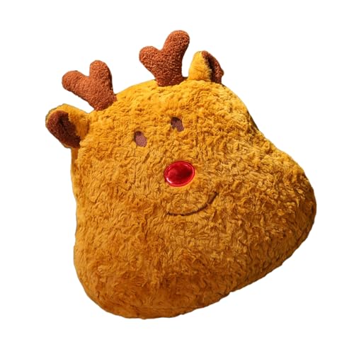 Morain Dekokissen mit Weihnachtsmotiv, weiches Plüschkissen für Couch und Fahrzeug, bequeme Heimdekoration Morain Dekokissen mit Weihnachtsmotiv, weiches Plüschkissen für Couch und Fahrzeug, bequeme Heimdekoration von Morain