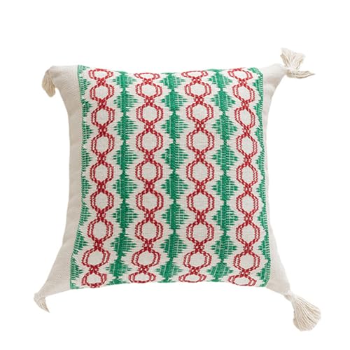 Morain Elegantes Sofakissen, Polyester-Baumwolle, Weihnachtsüberzug, geeignet für Ferienhäuser, Styling-Dekoration, Weihnachts-Kissenbezug Morain Elegantes Sofakissen, Polyester-Baumwolle, Weihnachtsüberzug, geeignet für Ferienhäuser, Styling-Dekoration, Weihnachts-Kissenbezug von Morain