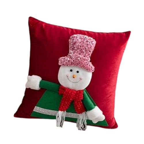 Morain Kissenbezug, weicher Polyesterstoff, für Weihnachten, Heimdekoration, weiches Dekokissen Morain Kissenbezug, weicher Polyesterstoff, für Weihnachten, Heimdekoration, weiches Dekokissen von Morain