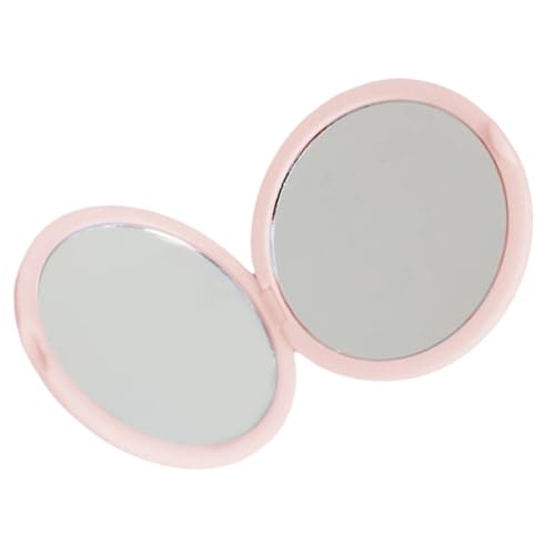 Morain Kompakte Faltbare Kosmetische Kosmetikspiegel Mit Doppelter Seite Glasreisen Tragbare Handheld Runde Für Heimpartys Faltmake Up Spiegel Spiegel Gespiegelt von Morain