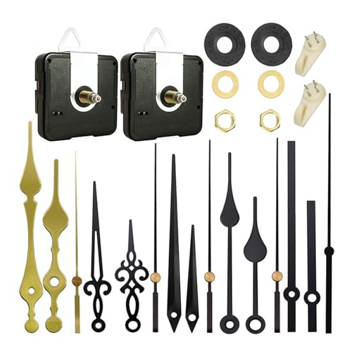 Morain Taktinstallation Set Taktbewegung Ersatz Kits Essentielles ABS Uhr Reparaturwerkzeug Für Handgefertigte Workshops Silents Uhr Reparaturkits von Morain