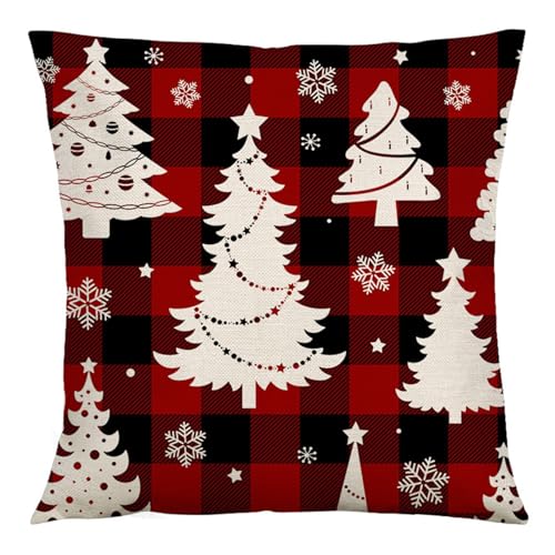 Morain Weihnachts-Kissenbezug, Winterurlaub, Überwurf, Sofa, Couch, Kissen, Schlafzimmer, Dekoration, 2024, Neujahrsgeschenk, Weihnachten Morain Weihnachts-Kissenbezug, Winterurlaub, Überwurf, Sofa, Couch, Kissen, Schlafzimmer, Dekoration, 2024, Neujahrsgeschenk, Weihnachten von Morain