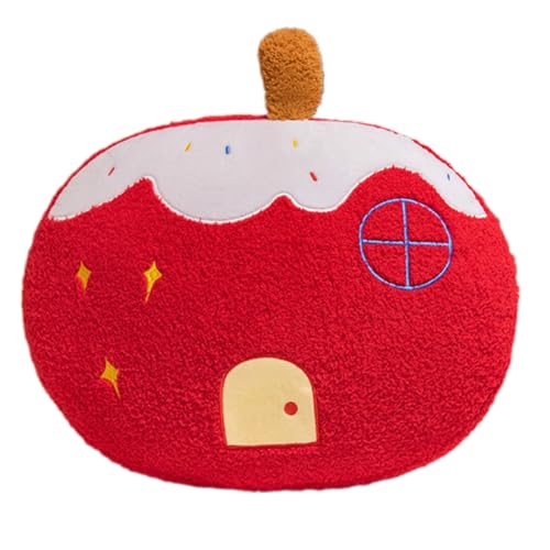 Morain Weihnachtskissen mit Ingwer-Puppen-Ornament, glückliche Dekoration 2025, Geschenk, Sofa-Dekoration, Weihnachtskissen Morain Weihnachtskissen mit Ingwer-Puppen-Ornament, glückliche Dekoration 2025, Geschenk, Sofa-Dekoration, Weihnachtskissen von Morain