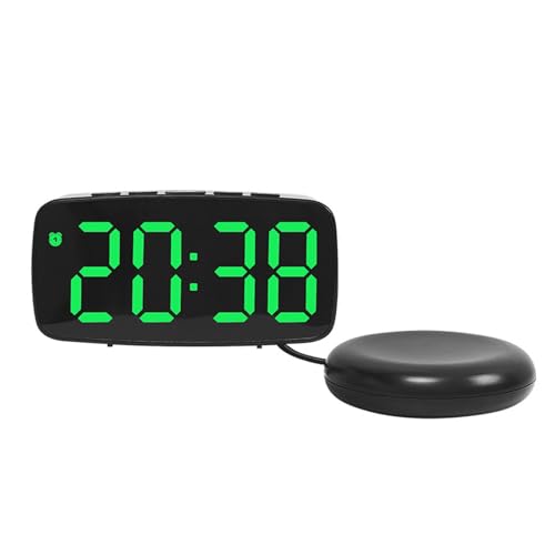 Multifunktionaler LED Wecker Verfügt Über Eine Vibrator Überwachung des Bettes Bett Krankenbett Mit Vibrator Anpassbarer Helligkeit von Morain