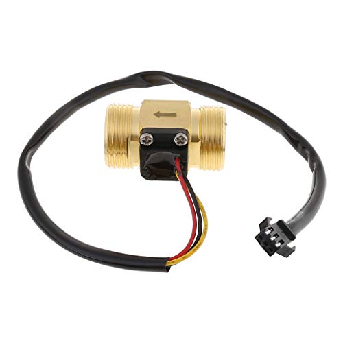 Multifunktionssensor G3/10.2 cm DN20 Kupfer Hall-Effekt Flüssigkeitswasserschalter Sensor Meter Wasserschalter von Morain