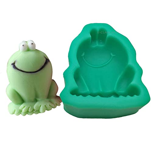 Niedliche Silikonform in Froschform, Kuchendekoration, Fondantform, Backwerkzeug für Süßigkeiten, handgefertigte Seife, Dessert, Gelee, Kerzen, Backutensilien Niedliche Silikonform in Froschform, Kuchendekoration, Fondantform, Backwerkzeug für Süßigkeiten, handgefertigte Seife, Dessert, Gelee, Kerzen, Backutensilien von Morain