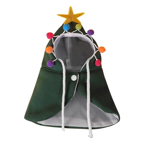 Niedlicher Kapuzenumhang für Weihnachten, Party, Haustier, Hunde, Cosplay, Winter, Kätzchen, Welpen, Cosplay, Kostüme von Morain