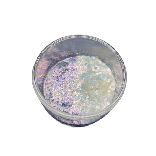 Perlmutt-Glitzerpulver, vielseitig für Dekorationen, Schmuckherstellung, hochpigmentierte Mica-Materialien, 3 cm Basis, tragbare Design-Flasche für künstlerische Kreationen, 1 Flasche Perlmutt-Glitzerpulver, vielseitig für Dekorationen, Schmuckherstellung, hochpigmentierte Mica-Materialien, 3 cm Basis, tragbare Design-Flasche für künstlerische Kreationen, 1 Flasche von Morain